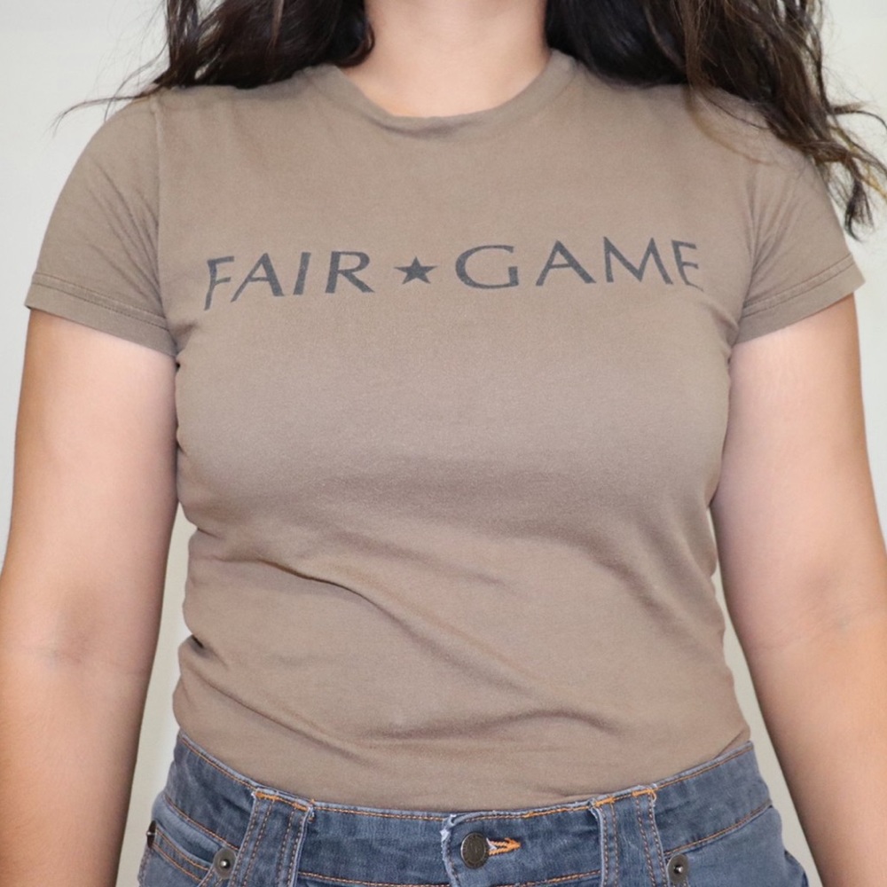 🍁American Apparel “Fair Game” t-shirt
